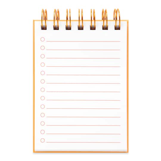 4" x 5.5" Top Spiral Lined List Notebook by Recollections